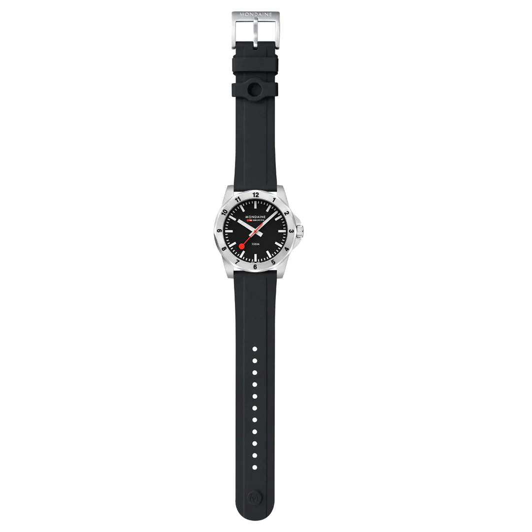 Mondaine Numeri Black Watch - Image 8