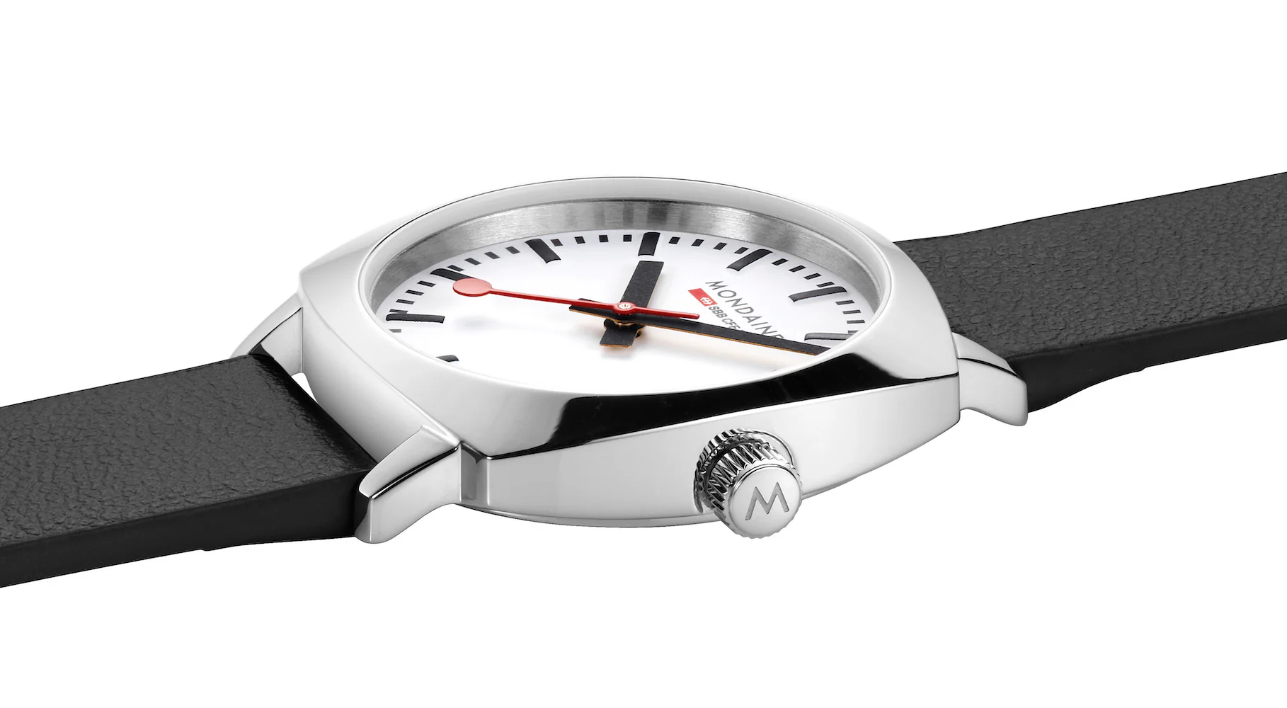 Mondaine Official Swiss Railways Cushion Watch - Image 3