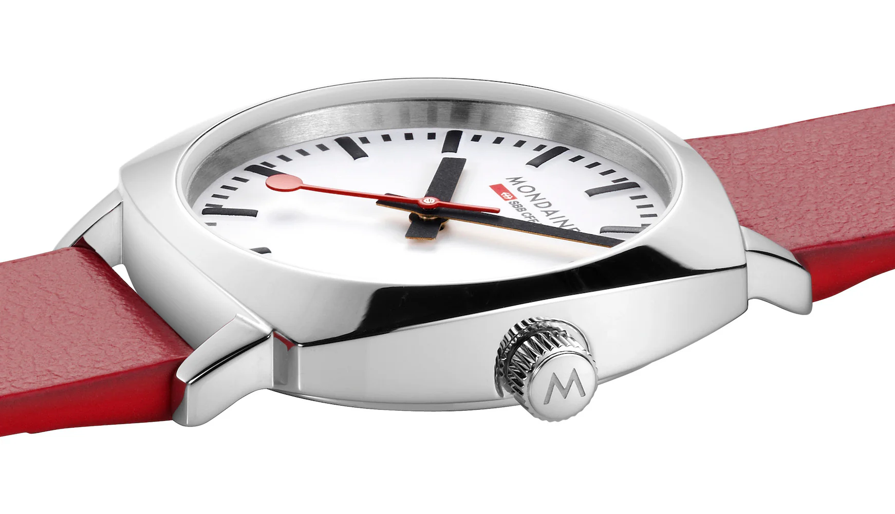 Mondaine Official Swiss Railways Cushion Watch - Image 5