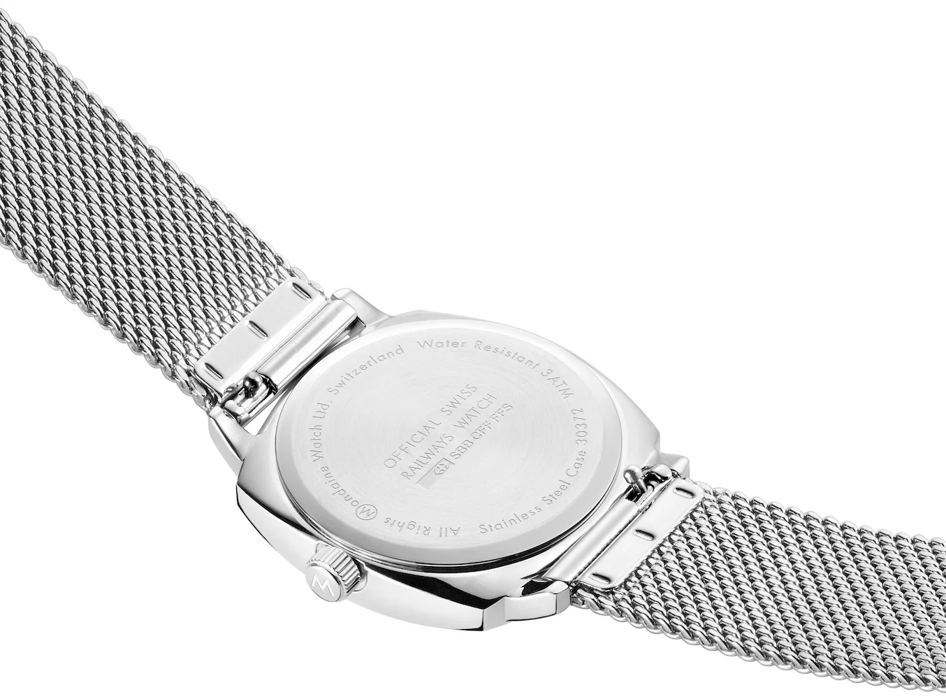 Mondaine Official Swiss Railways Cushion Watch - Image 2
