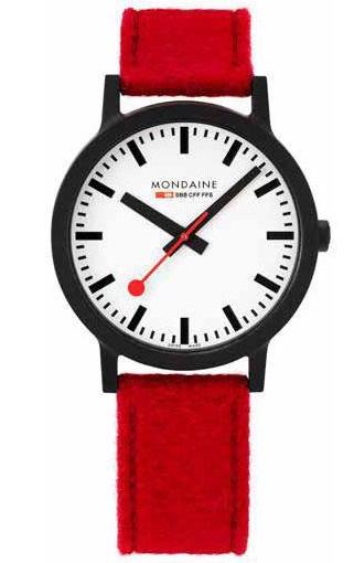 Mondaine Watch SBB Essence Black