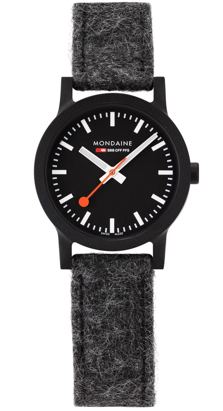 Mondaine Watch SBB Essence Black