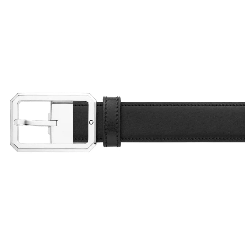 Montblanc Belt 35mm Reversible Leather Black Brown - Image 4