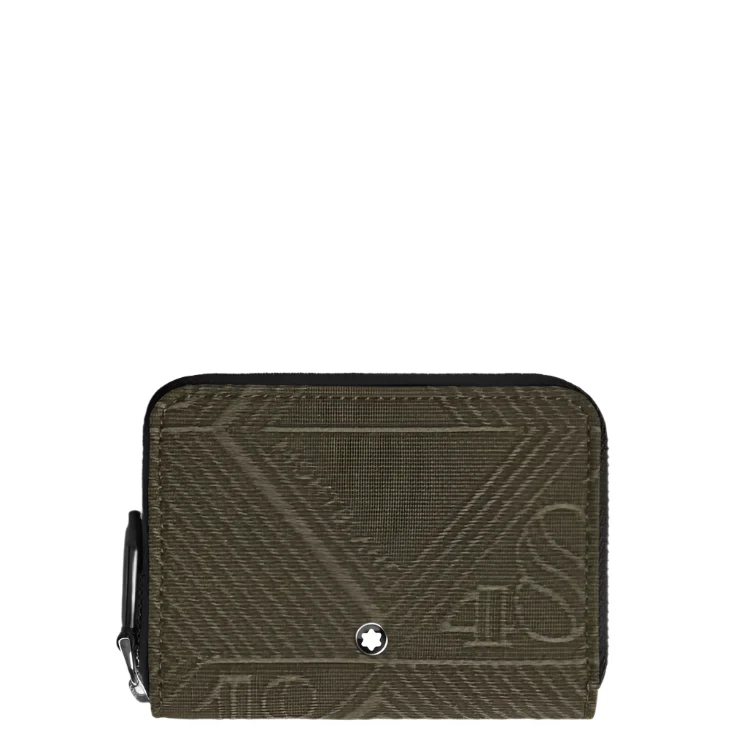 Montblanc 4810 Jacquard 2cc Mini Wallet with Zip