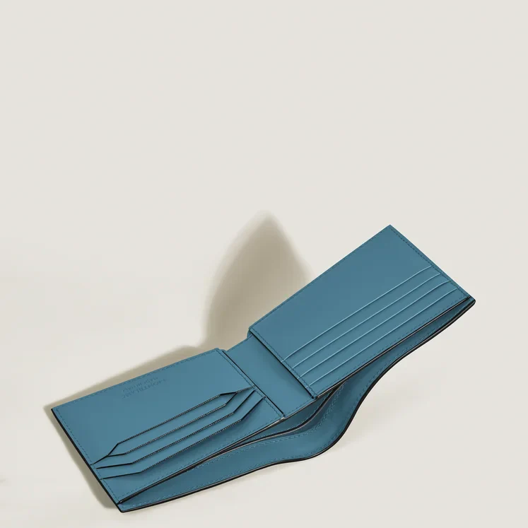 Montblanc 4810 Smoky Blue 8cc Wallet - Image 4