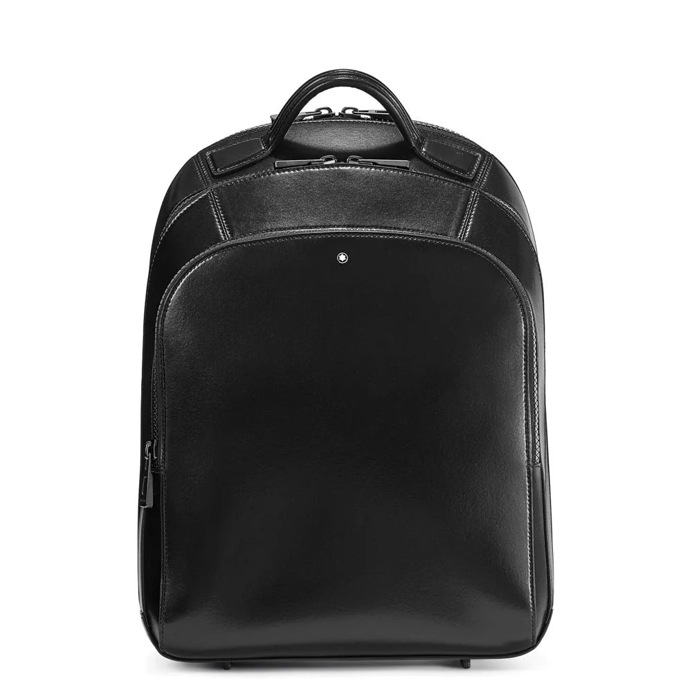 Montblanc Backpack Glossy Leather Small Extreme 2.0 Black