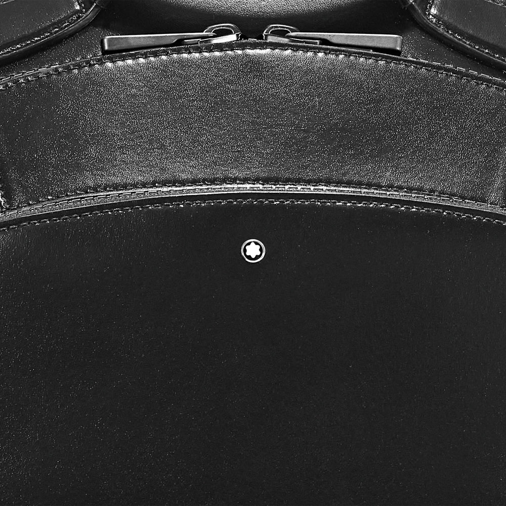 Montblanc Backpack Glossy Leather Small Extreme 2.0 Black - Image 4