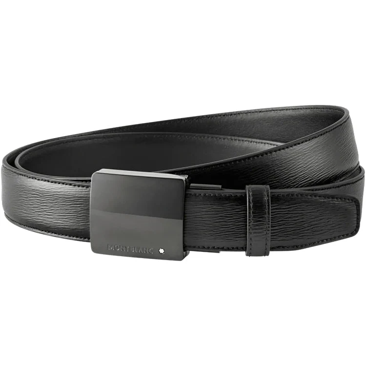 Montblanc Belt Cut To Size Business Belt Black