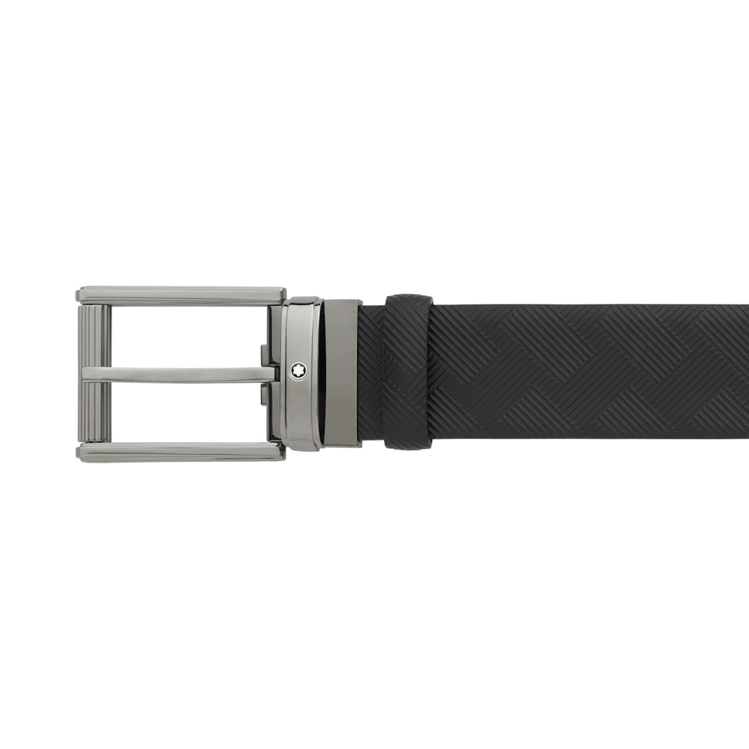 Montblanc Belt Extreme 3.0 Leather Pin Buckle 35mm Black