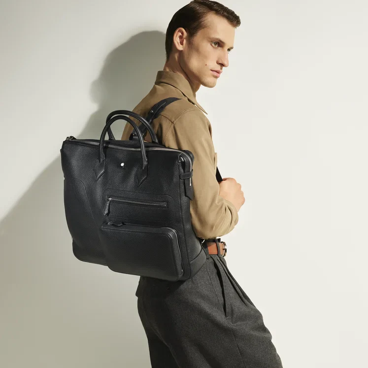 Montblanc Black 24/7 Bag - Image 8