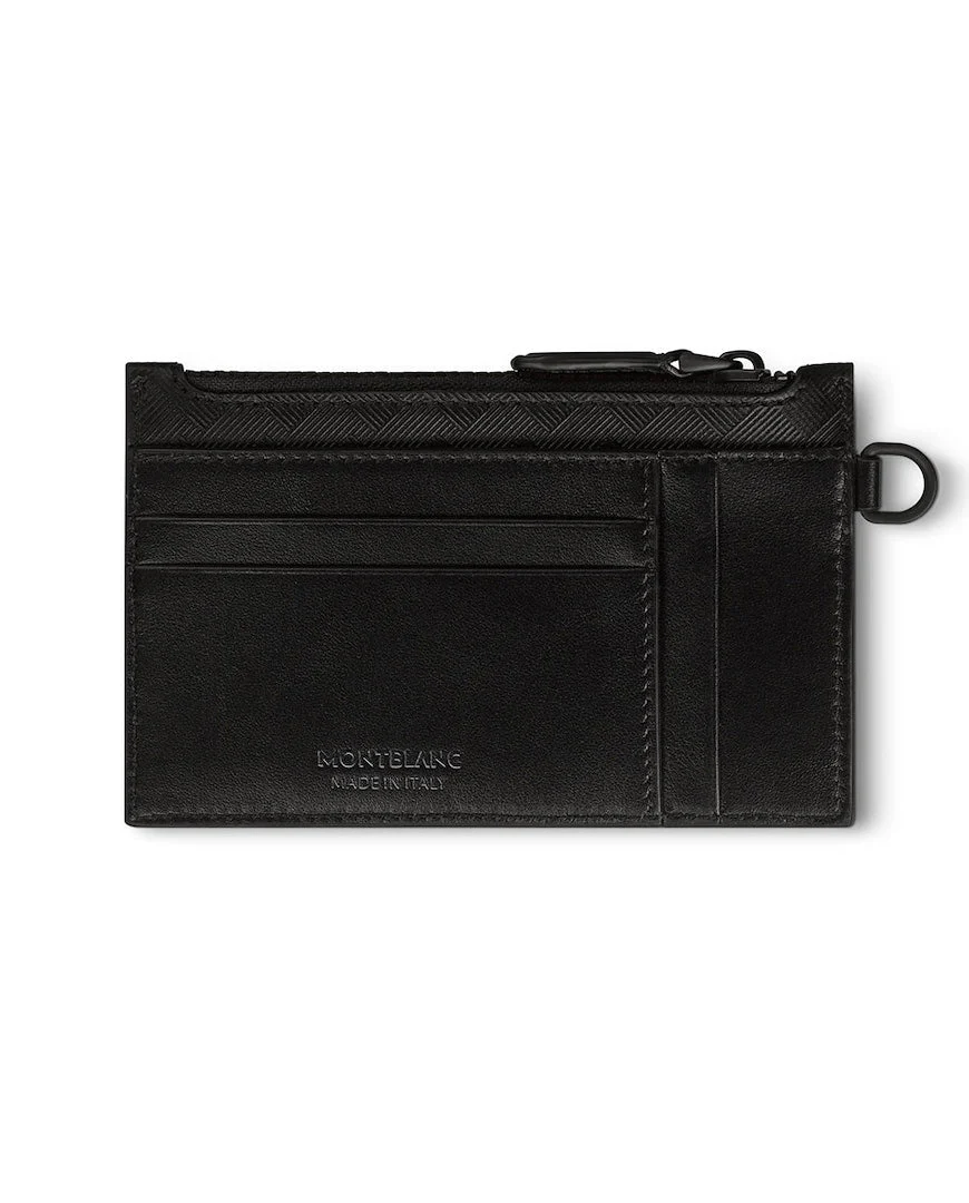 Montblanc Card Holder Extreme 3.0 with Zipped Pocket Black 8cc - Image 3