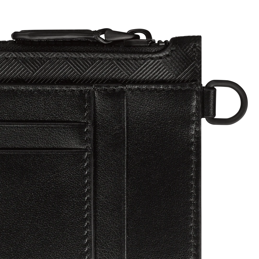 Montblanc Card Holder Extreme 3.0 with Zipped Pocket Black 8cc - Image 5