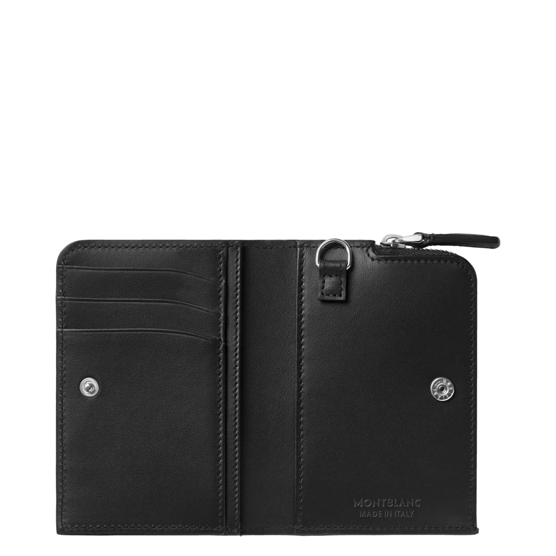 Montblanc Card Holder Meisterstuck Soft Grain with Card Holder Black D - Image 2