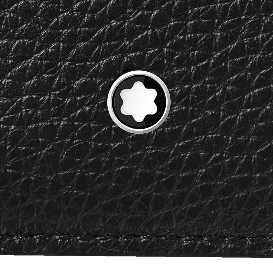 Montblanc Card Holder Meisterstuck Soft Grain with Card Holder Black D - Image 3