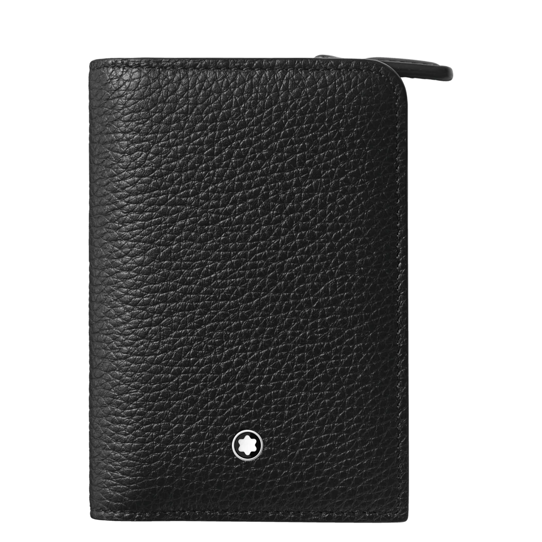 Montblanc Card Holder Meisterstuck Soft Grain with Card Holder Black D - Image 4