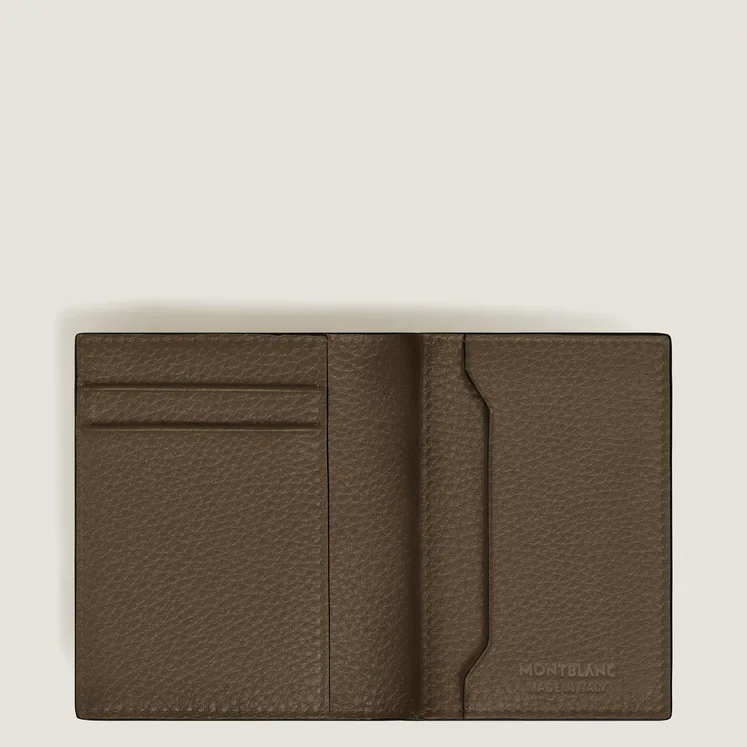 Montblanc Chestnut Brown 4cc Card Holder - Image 4