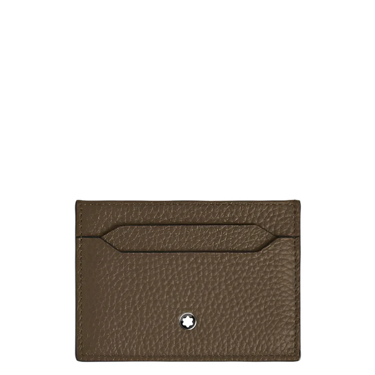 Montblanc Chestnut Brown 5cc Card Holder