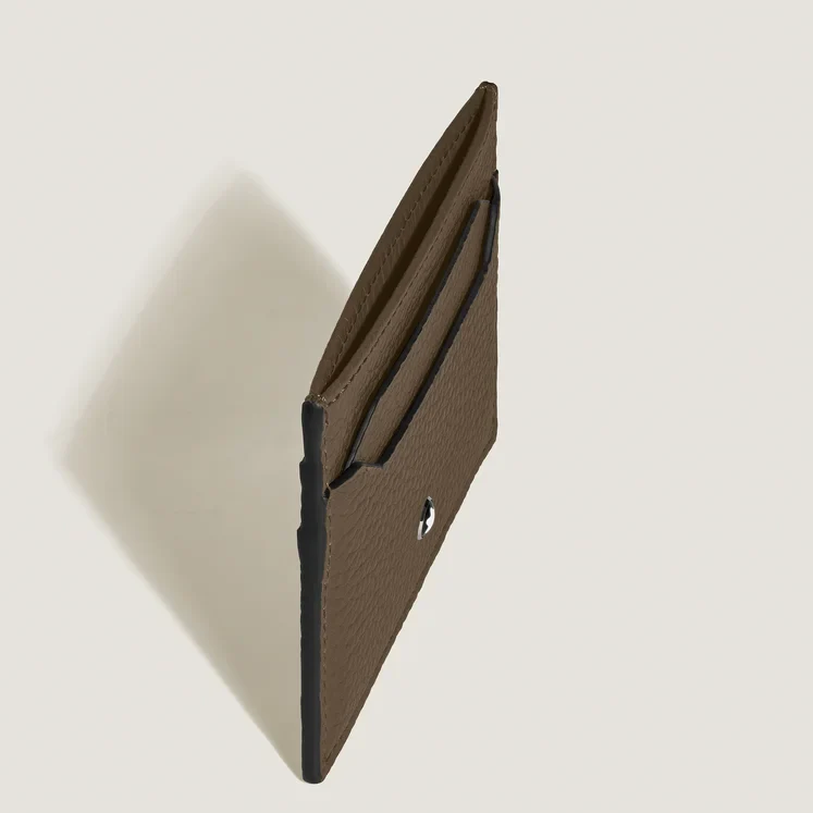 Montblanc Chestnut Brown 5cc Card Holder - Image 3