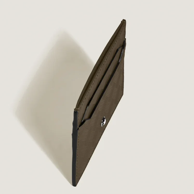 Montblanc Chestnut Brown 5cc Card Holder - Image 3