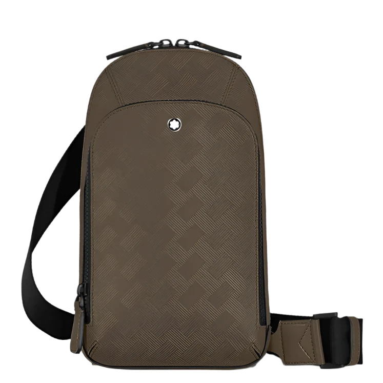 Montblanc Chestnut Brown Sling Bag
