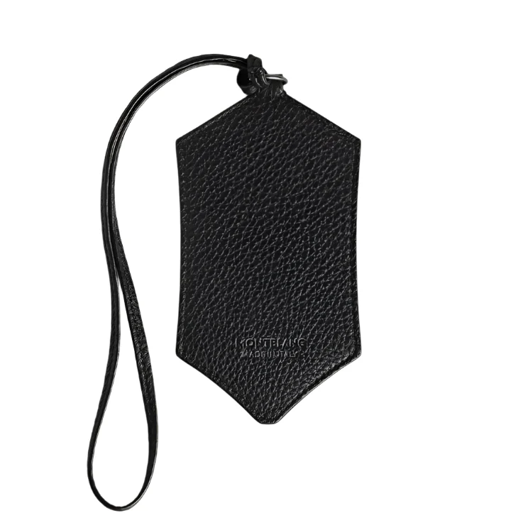 Montblanc Grain Black Luggage Tag
