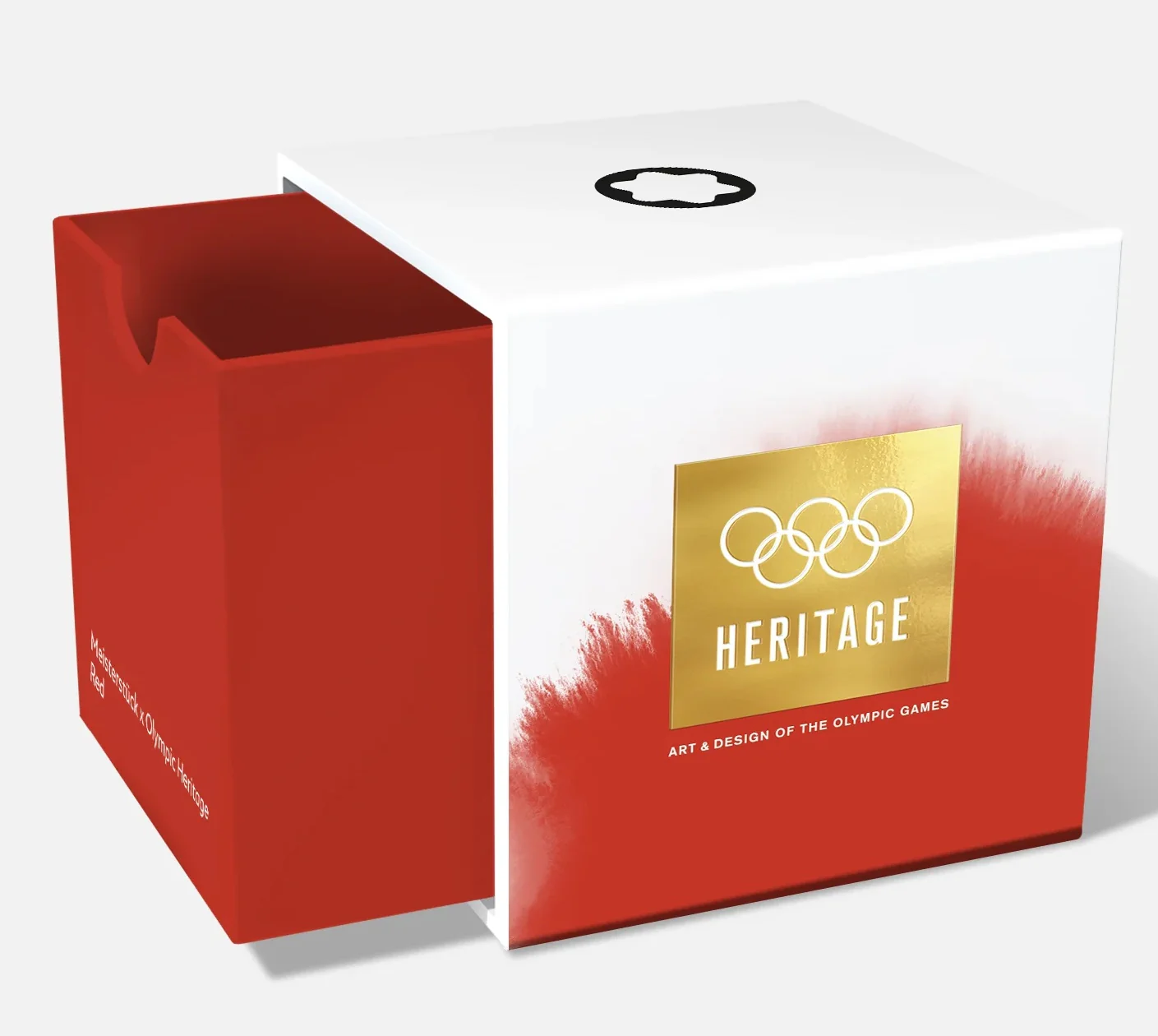 Montblanc Ink Bottle Meisterstuck X Olympic Heritage Paris 1924 Red 50ml - Image 3