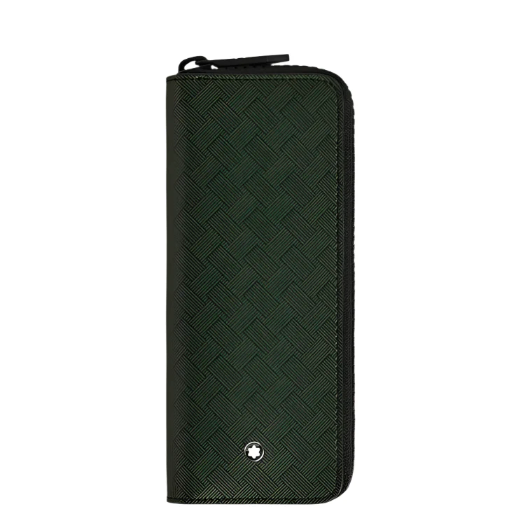 Montblanc Khaki 2-Pen Pouch with Zip