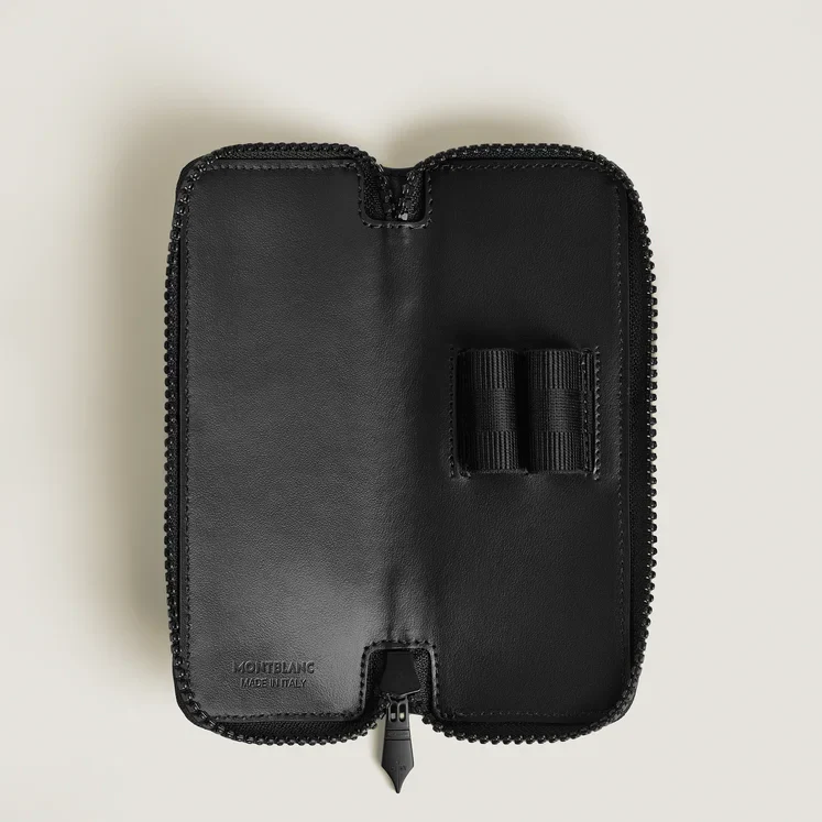 Montblanc Khaki 2-Pen Pouch with Zip - Image 4
