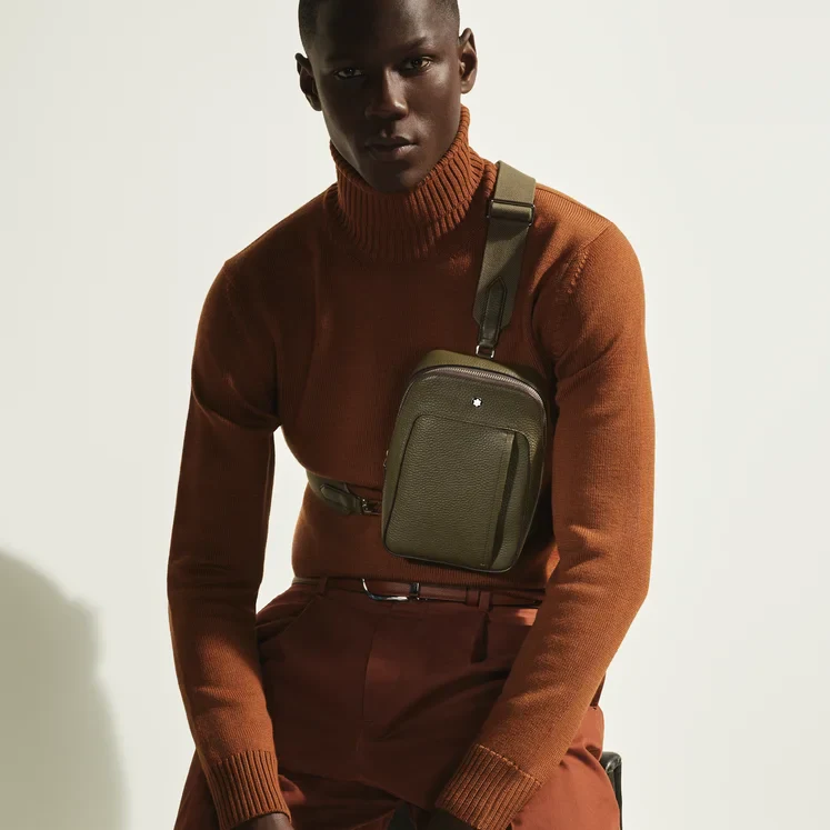 Montblanc Khaki On-Body bag - Image 8