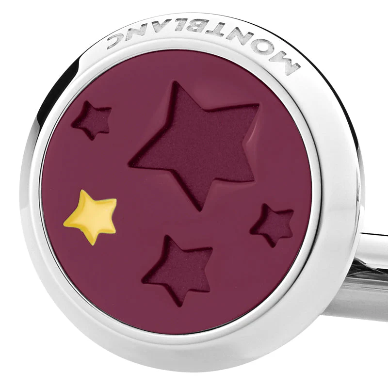 Montblanc Cufflinks Le Petit Prince Y3 Steel Lacquer - Image 2