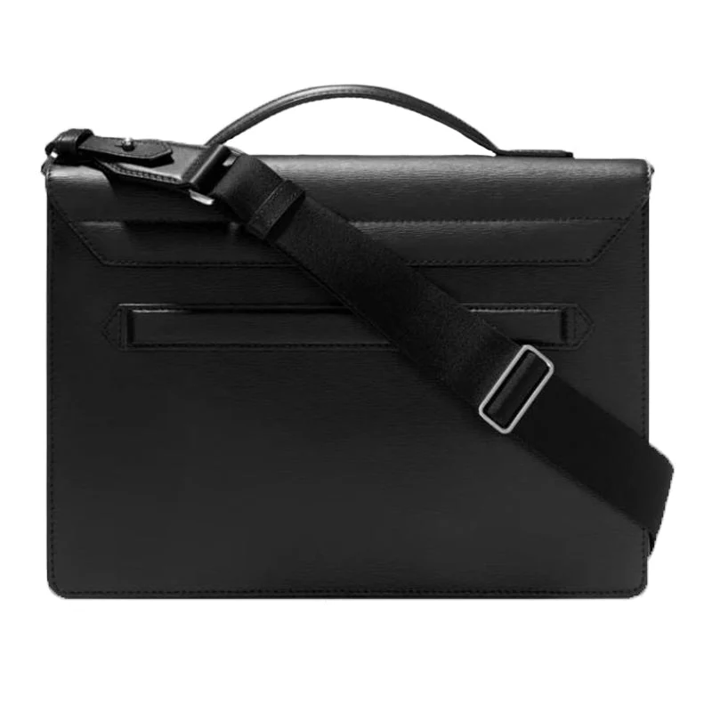 Montblanc Meisterstuck 4810 Small Briefcase Black Leather D - Image 2