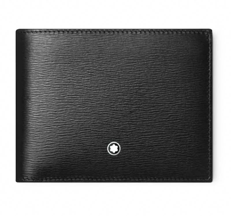 Montblanc Meisterstuck 4810 Wallet 6cc With 2 View Pockets D