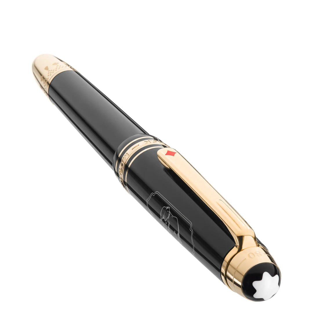 Montblanc Meisterstuck Around the World in 80 Days Classique Fountain Pen (F) D - Image 2