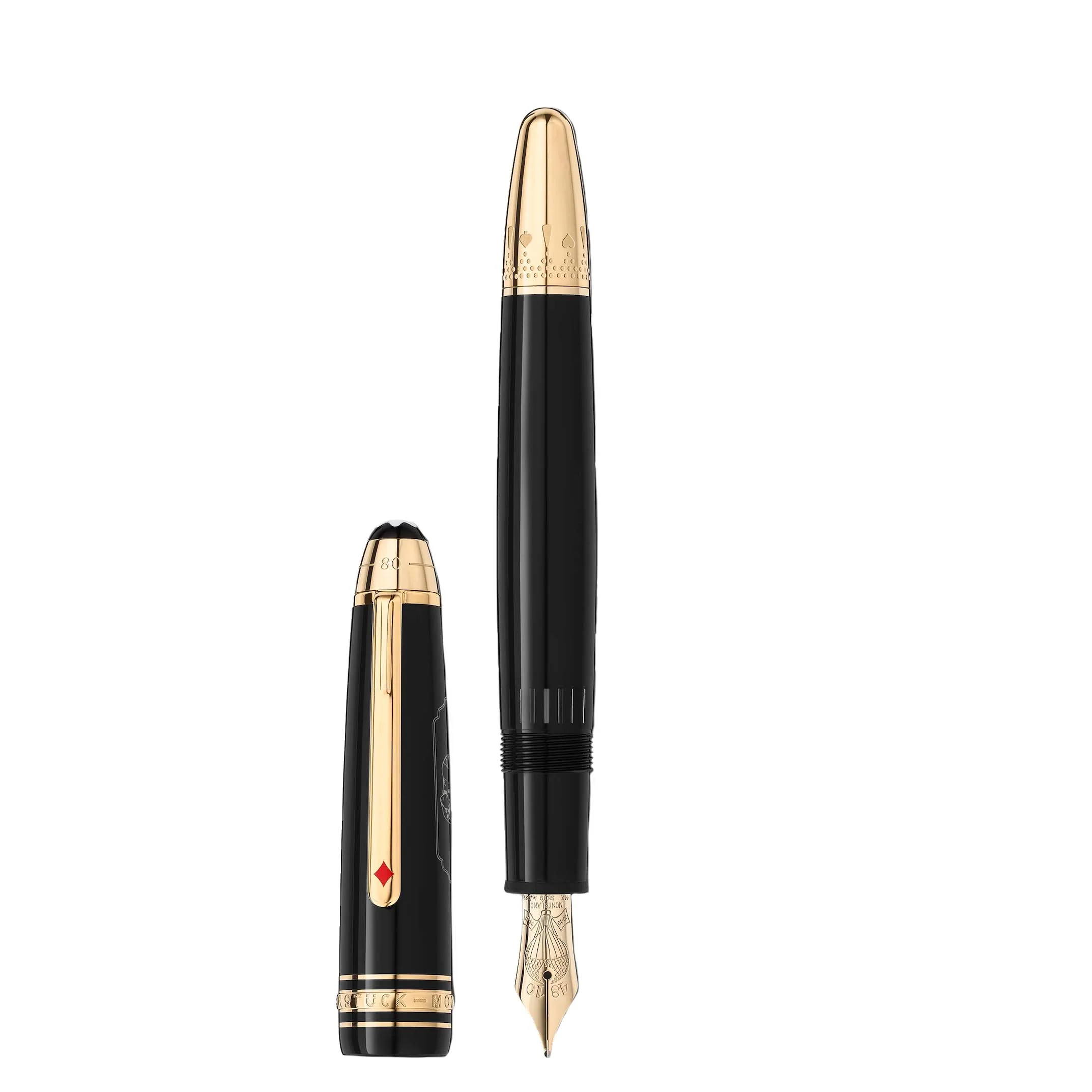 Montblanc Meisterstuck Around the World in 80 Days LeGrand Fountain Pen F D