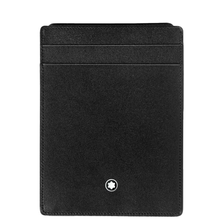 Montblanc Meisterstuck Black Wallet 4cc with ID Holder D