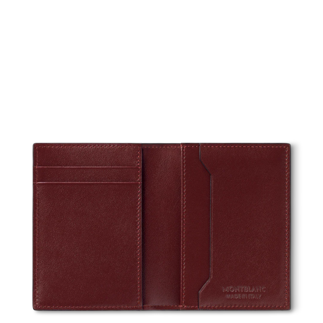Montblanc Meisterstuck Card Holder 4cc Burgundy D - Image 2