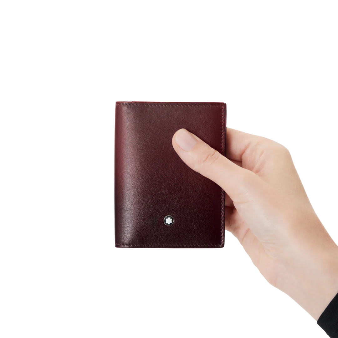 Montblanc Meisterstuck Card Holder 4cc Burgundy D - Image 3