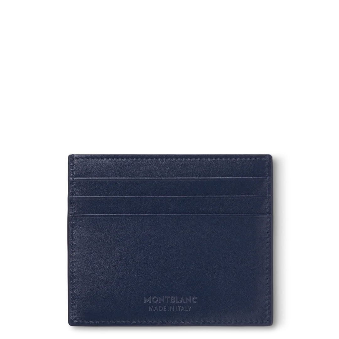 Montblanc Meisterstuck Card Holder 6cc Blue - Image 3