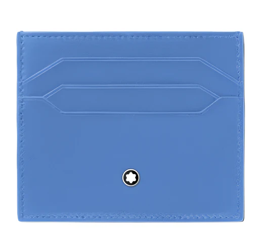 Montblanc Meisterstuck Card Holder 6cc Dusty Blue D