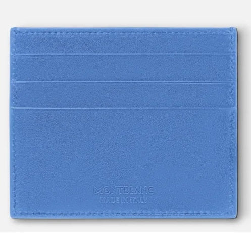 Montblanc Meisterstuck Card Holder 6cc Dusty Blue D - Image 2