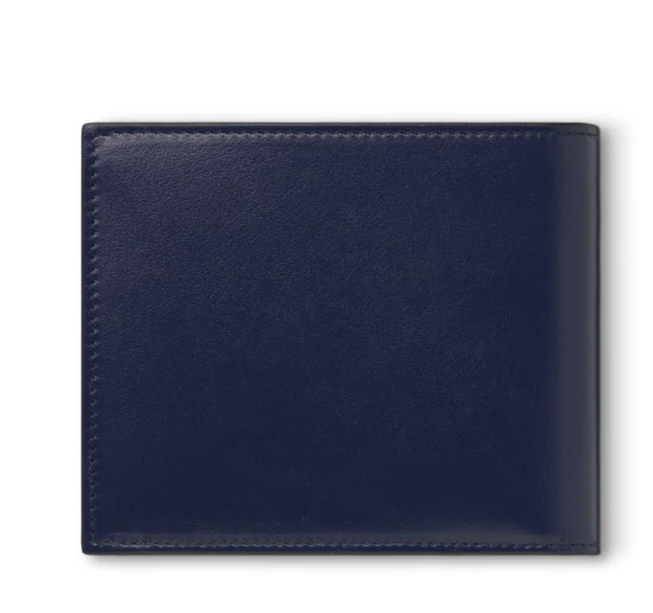 Montblanc Meisterstuck Compact Wallet 4cc Blue - Image 2