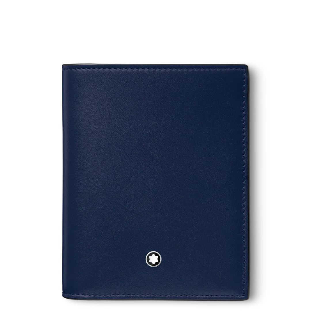 Montblanc Meisterstuck Compact Wallet 6cc Blue