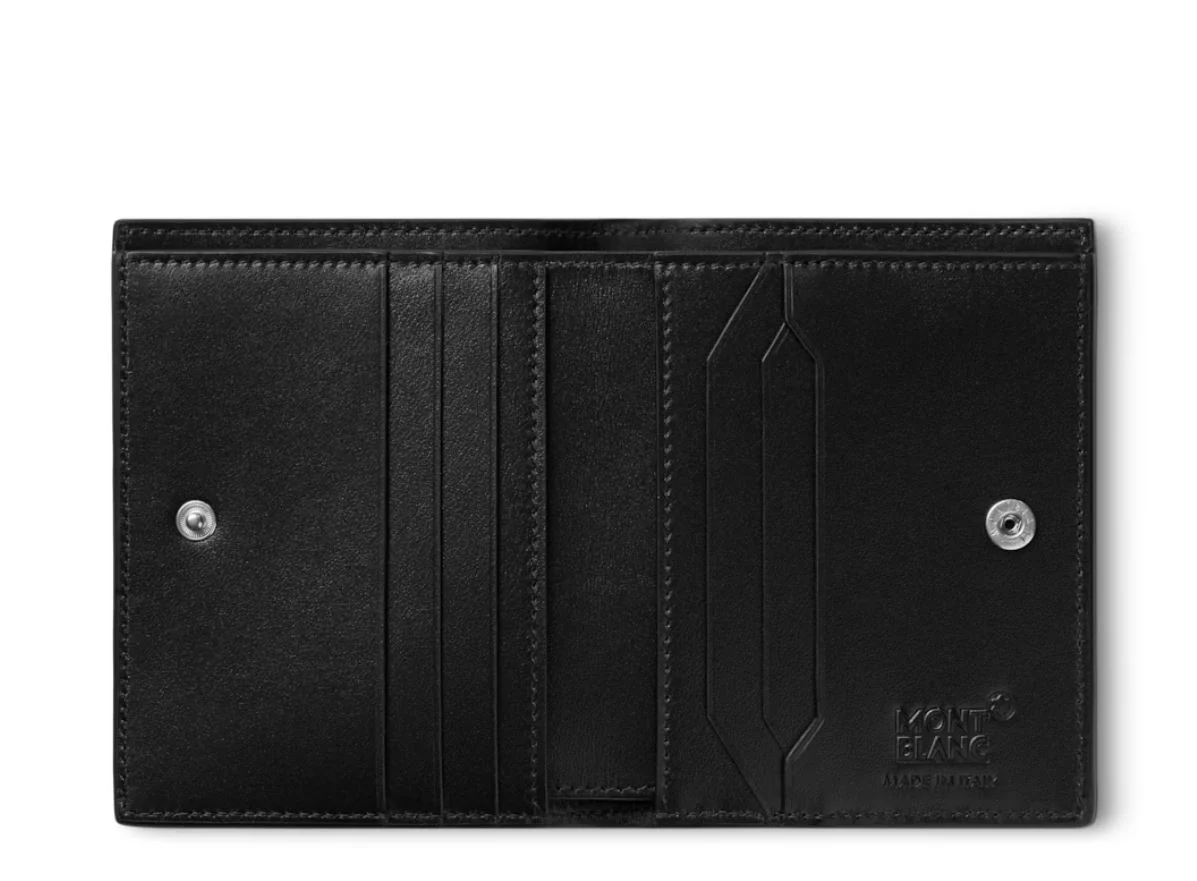 Montblanc Meisterstuck Compact Wallet 6cc Blue - Image 2