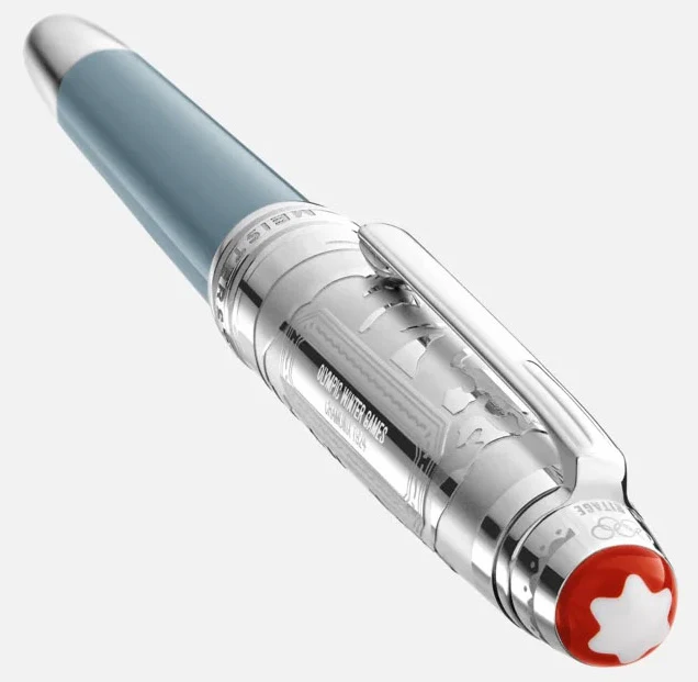 Montblanc Meisterstuck Olympic Heritage Doue Chamonix 145 Fountain Pen M - Image 4