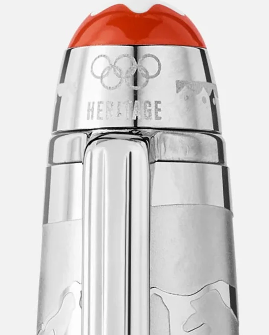 Montblanc Meisterstuck Olympic Heritage Doue Chamonix 145 Fountain Pen M - Image 5