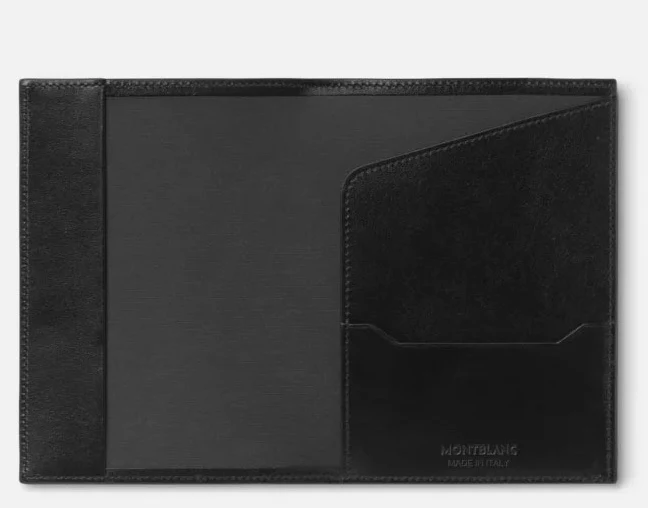Montblanc Meisterstuck Passport Holder Black - Image 3