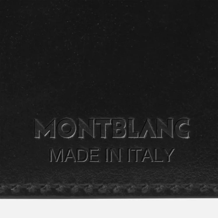 Montblanc Meisterstuck Passport Holder Black - Image 4