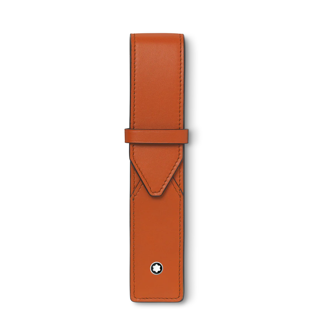 Montblanc Meisterstuck Selection Soft 1-Pen Pouch Spicy Orange D