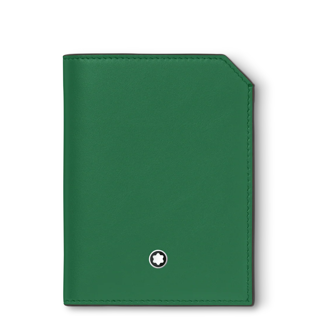 Montblanc Meisterstuck Selection Soft Mini Wallet 4cc Scottish Green