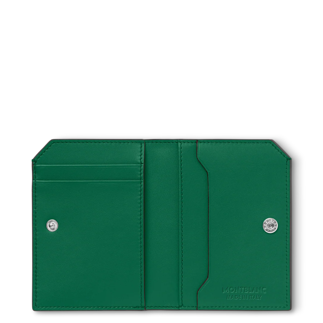 Montblanc Meisterstuck Selection Soft Mini Wallet 4cc Scottish Green - Image 2